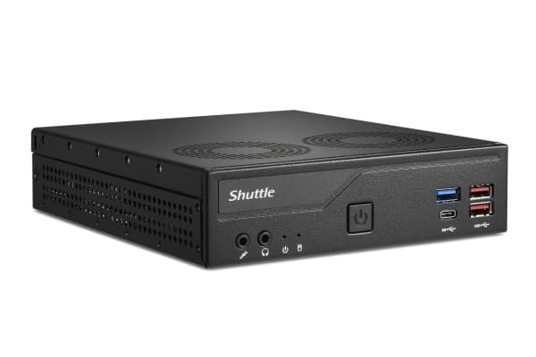 Shuttle XPC slim DH770 - Barebone - Slim-PC LGA1700-uttag - Intel H770 - ingen CPU upp till - RAM 0 GB - Gigabit Ethernet
