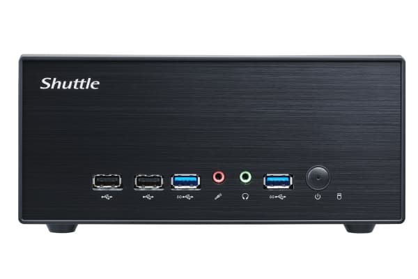 Shuttle XP? slim XH610G2, Desktop, PC barebone, Intel H610, LGA 1700, DDR5-SDRAM, PCI Express, Serial ATA III