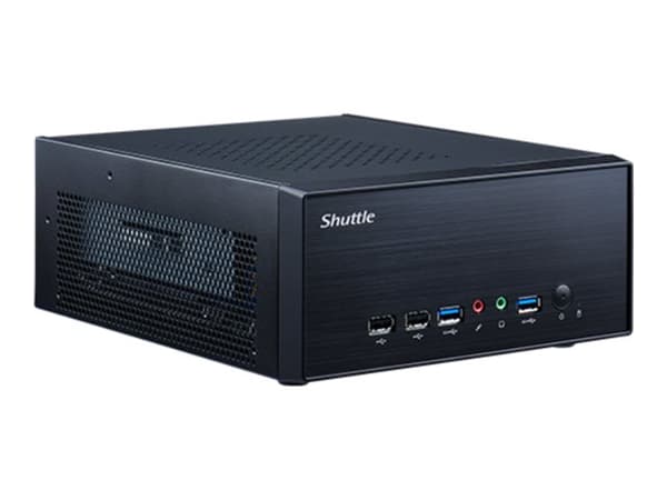 Shuttle XP? slim XH610G2, Desktop, PC barebone, Intel H610, LGA 1700, DDR5-SDRAM, PCI Express, Serial ATA III Sort
