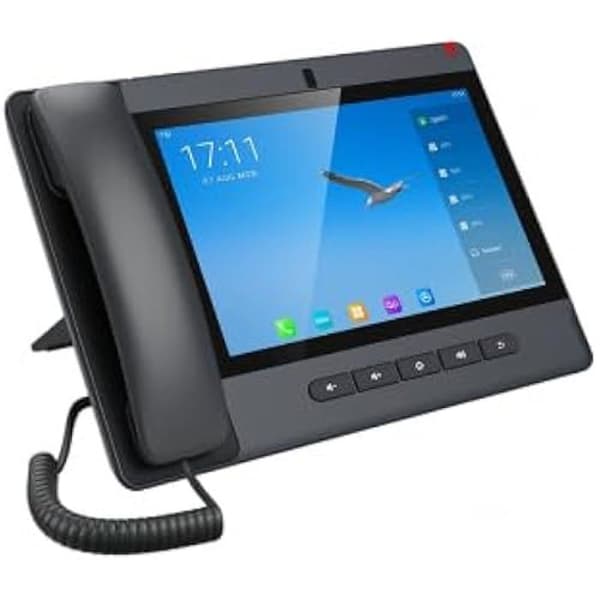 IP-telefon - FANVIL - A320 - Kompakt design - Avancerade funktioner - Förbättrad anslutning Svart