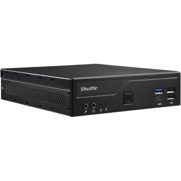 shuttle Slim-PC/Sock1700/Intel Svart
