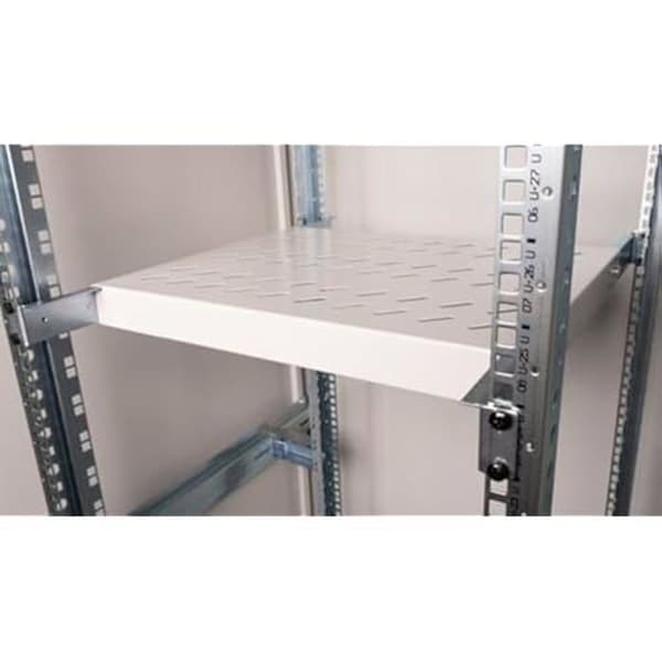 Variabel Tablett 19" - EQUIP - 1U - 350 mm - Kapacitet 100 kg - Färg Grå
