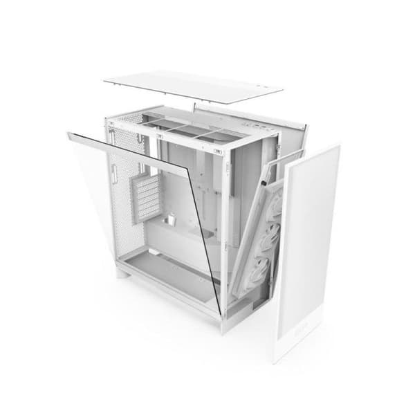 PC-fodral - NZXT - H7 Flow RGB - ATX mid tower - RGB-fläktar - Optimerad kylning