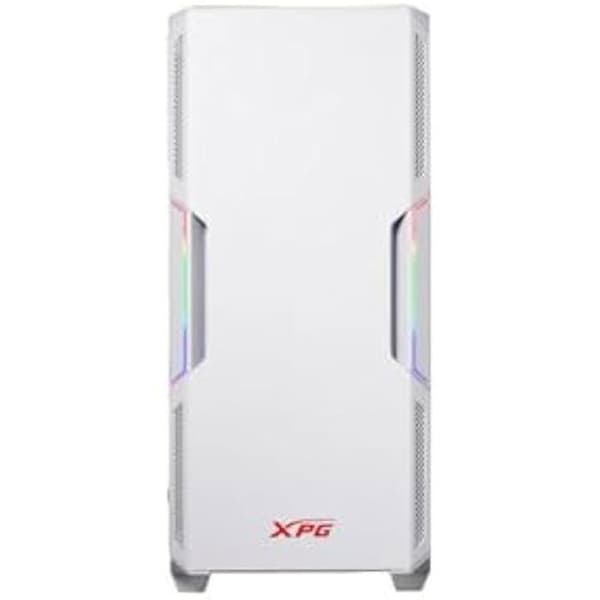 Mid-Tower PC-chassi - XPG - STARKER - ATX/Micro ATX - Härdat glas - USB 3.0-port - Vit