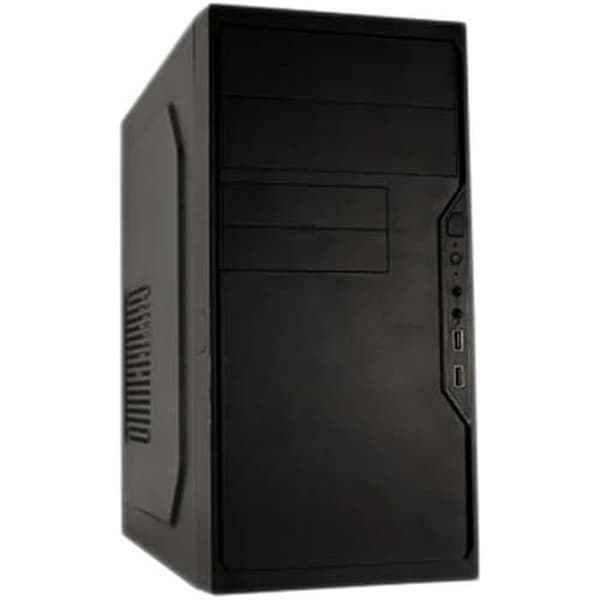 MicroATX fodral - COOLBOX - M550 FTE.BASIC500 - Svart färg - Kompakt design - Idealisk för PC Svart