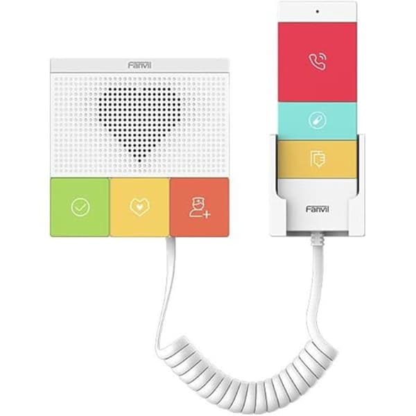 IP-Telefon - FANVIL - Y501W-Y - Vit färg - Modern design - Avancerade funktioner Vit