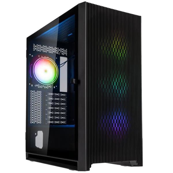 Miditower chassi - KOLINK - Unity Sidobelysning ARGB - Svart - ARGB-belysning - Modern design