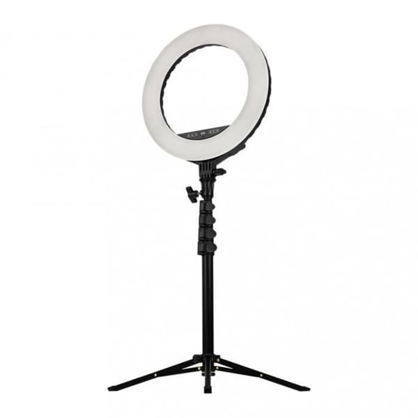 LED-ring med stativ 14"
