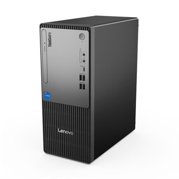 Lenovo ThinkCentre neo 50t G5 TWR i3-14100 8GB DDR5 SSD256 UHD 730 W11Pro Svart 3Y på plats