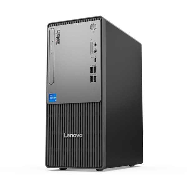 Lenovo ThinkCentre neo 50t G5 TWR i3-14100 8GB DDR5 SSD256 UHD 730 W11Pro Svart 3Y på plats