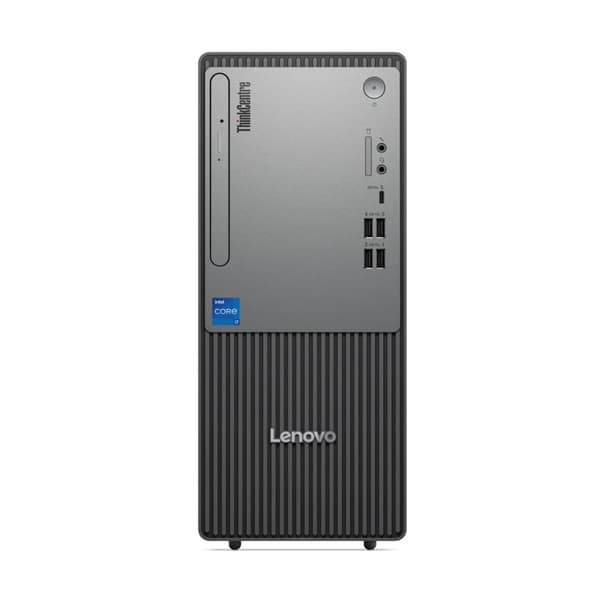 Lenovo ThinkCentre neo 50t G5 TWR i3-14100 8GB DDR5 SSD256 UHD 730 W11Pro Svart 3Y på plats