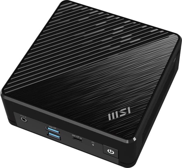 MSI Cubi ADL-001EU N200 mini PC Intel Pentium N 4 GB DDR4-SDRAM 128 GB SSD Windows 11 Pro Workstation Sort