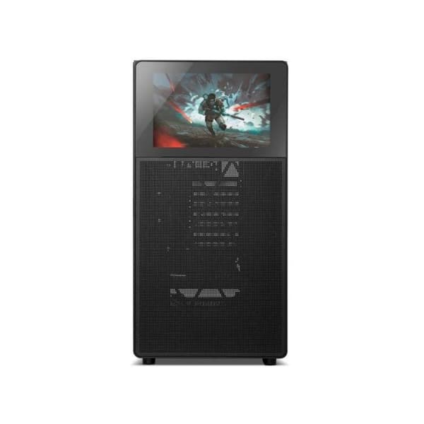 PC-chassi - NOX XTREME PRODUCTS - Hummer BIOS - ATX M-ATX ITX - LCD-skärm 8'' - Härdat glaspanel