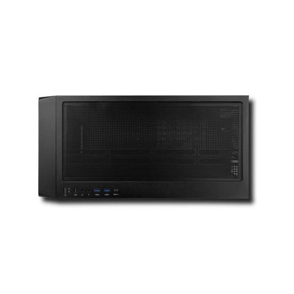 PC-chassi - NOX XTREME PRODUCTS - Hummer BIOS - ATX M-ATX ITX - LCD-skärm 8'' - Härdat glaspanel