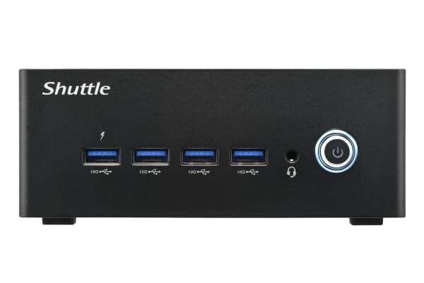 Shuttle Nano PC NT10H5, 1L størrelse PC, Mini-PC, Intel SoC, DDR5-SDRAM, PCI Express, 120 W