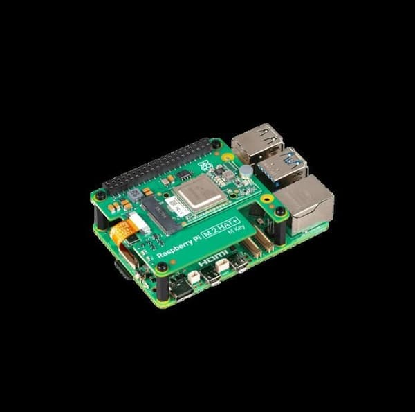 Kit IA Raspberry Pi - RASPBERRY PI - Raspberry Pi 5 - Inferensaccelerator - 13 TOPS - HAT+ kompatibel