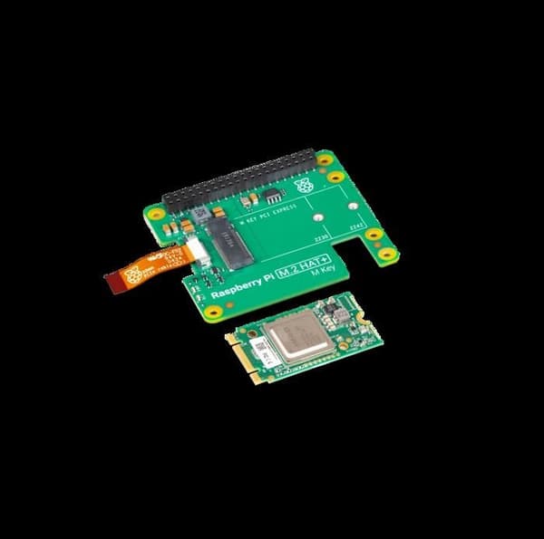 Kit IA Raspberry Pi - RASPBERRY PI - Raspberry Pi 5 - Inferensaccelerator - 13 TOPS - HAT+ kompatibel