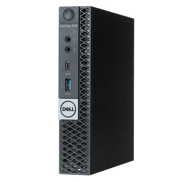 KÄYTETTY Mini-PC Dell OptiPlex 7070 Intel Core i5-9500T 16 GB RAM 256 GB SSD (Kunnostetut Tuotteet A)