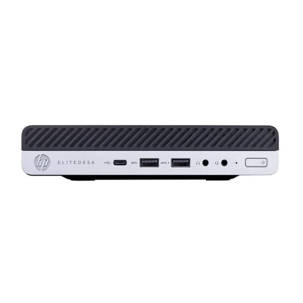 KÄYTETTY Mini-PC HP EliteDesk 800 G5 Micro Intel Core i5-9500T 16 GB RAM 256 GB SSD (Kunnostetut Tuotteet A)