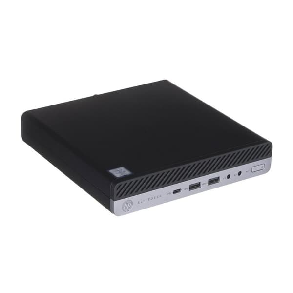 KÄYTETTY Mini-PC HP EliteDesk 800 G5 Micro Intel Core i5-9500T 16 GB RAM 256 GB SSD (Kunnostetut Tuotteet A)