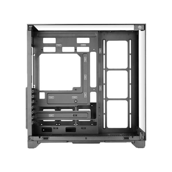 Mars Gaming MC-Vision ATX-hölje Triple Tempererat Glas Ramlös Dubbelt Kammardesign USB 3.0 Svart