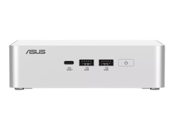 ASUS NUC 15 Pro+ RNUC15CRSU500002 - Barebone - mini-PC 1 x Core Ultra 5 225H / inntil 4.9 GHz - RAM 0 GB - Arc 130T - IEEE 802.11ax (Wi-Fi 6), IEEE 8 Hvit