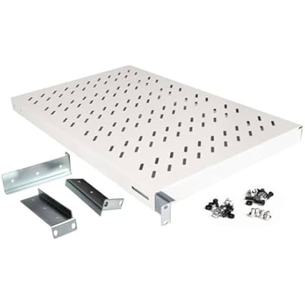 Variabel hylla 19" - EQUIP - 1U - 1000 mm - Kapacitet 100 kg - Färg Grå