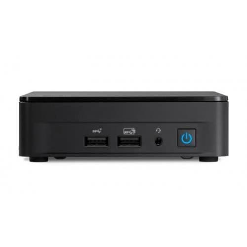 Intel NUC 13 Pro NUC13ANKi3 - Intel Core i3-1315U Intel Iris Xe Graphics Wi-Fi 6E / Bluetooth 5.3 + 2.5 GbE LAN + M.2-platser ( Svart