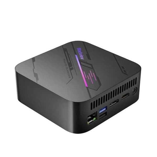 Blackview Mini PC MP100 Ryzen 7-5825U 16 GB 1 TB SSD Windows 11 Pro Svart