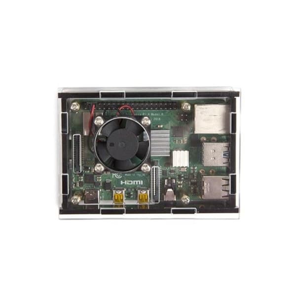 Whadda Raspberry Pi® 4 startkit (4 GB) med kylskåp.