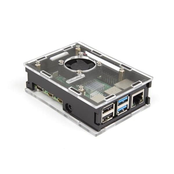 Whadda Raspberry Pi® 4 startkit (4 GB) med kylskåp.