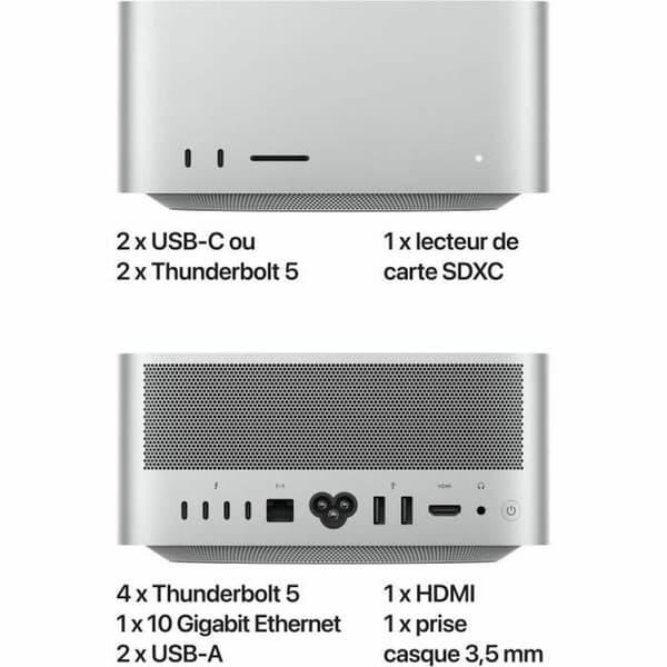 Mini-PC Apple Mac Studio 96 Gb RAM 1 TB SSD