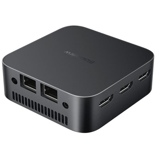 Blackview MP80 N95 16GB SSD 512GB W11 Pro - Mini-pc, Sort
