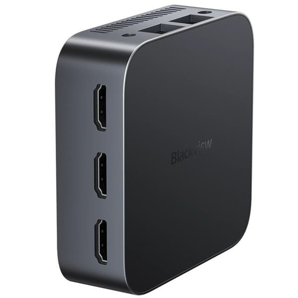 Blackview MP80 N95 16GB SSD 512GB W11 Pro - Mini-pc, Sort