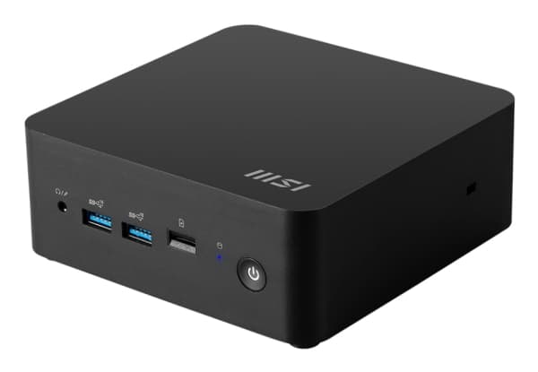 MSI CUBI NUC AI 1UMG-019BEU, Mini PC barebone, Intel® SoC, Ethernet LAN, Wi-Fi 6E (802.11ax), 120 W