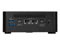 Miniatyrbild 3 av 5: MSI CUBI NUC AI 1UMG-018BEU, Mini PC, Mini PC barebone, Intel® SoC, Ethernet LAN, Wi-Fi 6E (802.11ax), 120 W