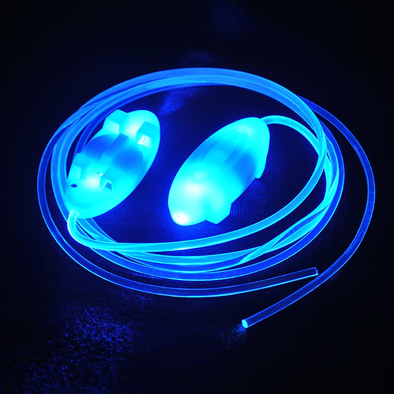 LED Shoelaces Blinking and Shining - Blue