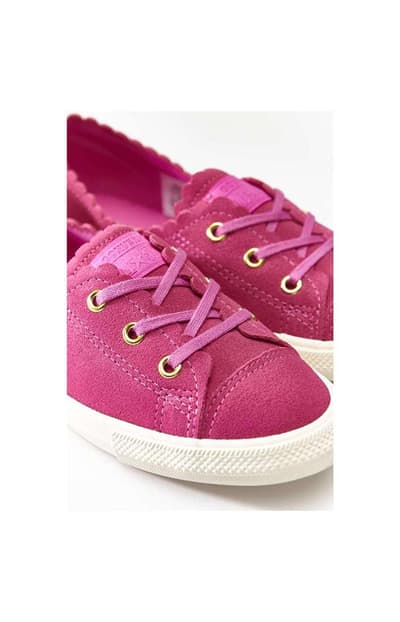 Converse Chuck Taylor All Star Ballet Kammusling 484 Aktiv Fuschia Gold Egret, Fuchsia, 41