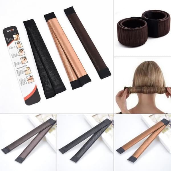 Kvinnligt hår smink munk Gammal skum franska twist Magic DIY Tool Bull Maker