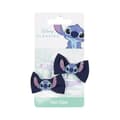 Miniatyrbild 4 av 4: Stitch Disney Bow Barrettes - CERDA - Set med 2 - Vit - Officiell licens - 100 % polyester