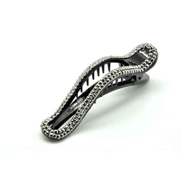 Pincett för krabba 12 cm strass Hematit