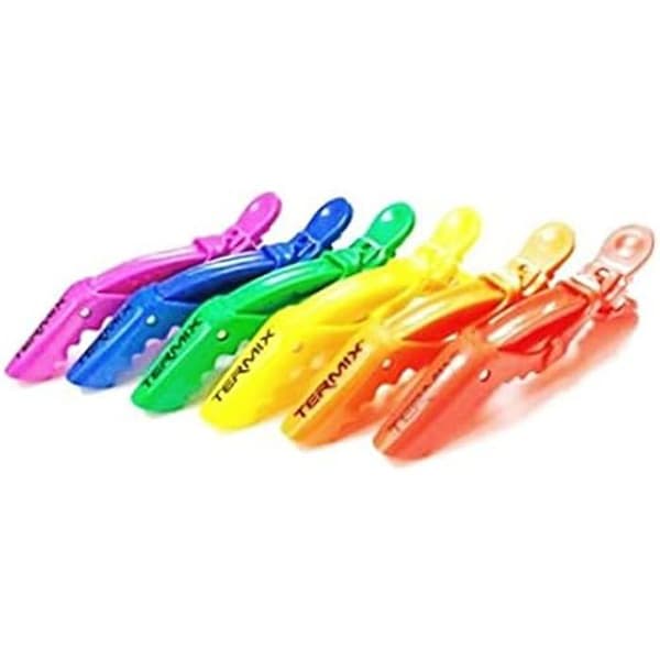 Hårklämmor - TERMIX - Set om 6 - Professionell - Utmärkt vidhäftning - Pride Edition