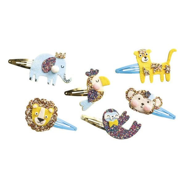 6 barrettes att skapa - Exotisk