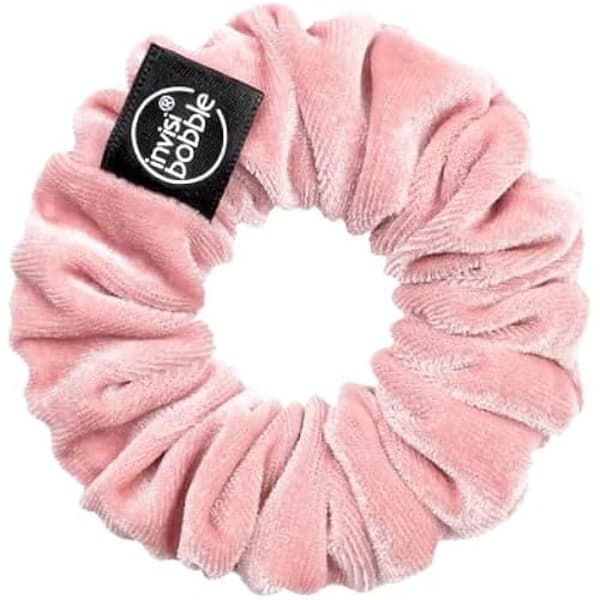 Chouchou Cheveux - INVISIBOBBLE - Sprunchie Rosa och Regnbåge - Begränsad Upplaga - Stark Hållbarhet - Mjuk Sammet