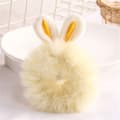 Miniatyrbild 2 av 3: Chouchou klassisk för fluffigt hår med beige kaninöron