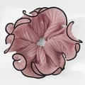 Miniatyrbild 1 av 3: Chouchou Froufrou Maxi för Hår i Mjukt Rosa Viskosmaterial