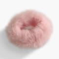 Miniatyrbild 1 av 3: Chouchou Klassisk för Hår i Fuskpäls Fluffy Mjuk Pastellrosa