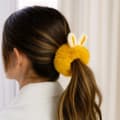 Miniatyrbild 3 av 3: Chouchou Klassisk för Fluffigt Hår med Gula Kaninöron