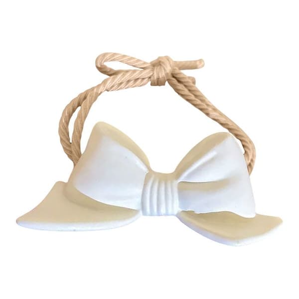 Snygg Casual Hårband med Knyten i Charmig Beige Akryl