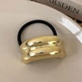 Miniatyrbild 2 av 3: Trendig Guld Hår Elastisk Med Manschett
